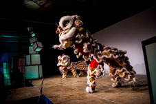 Kung Fu, Tai Chi show & Leeuwendans voor Koninklijk Marine 15 & 16 dec. 2016